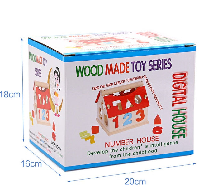 Wooden Educational Wisdom House