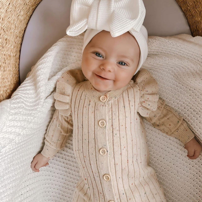 Ball Knitted Frail Jumpsuit
