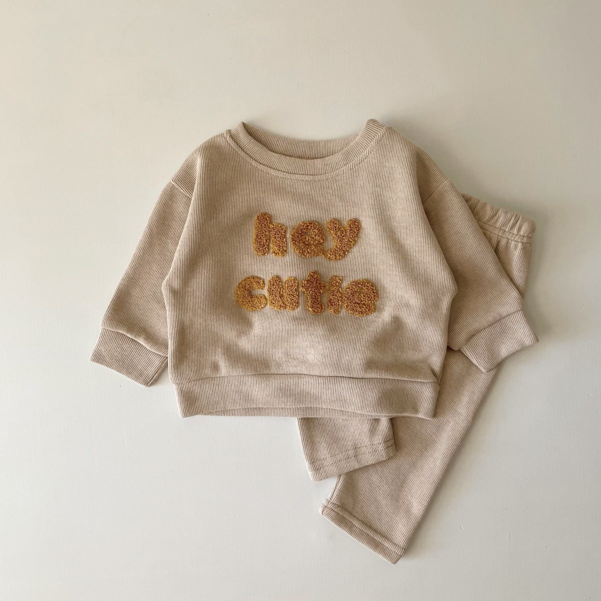 Embroidery Autumn Tracksuit