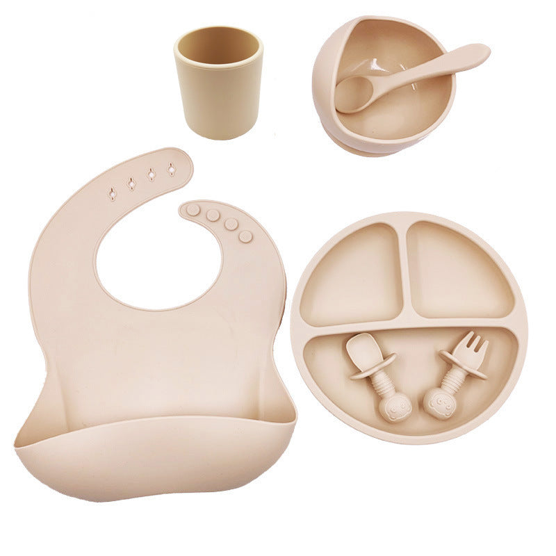 Baby Silicone Less Mess Set