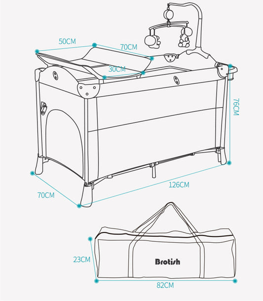 Portable Dreamy Baby Cot