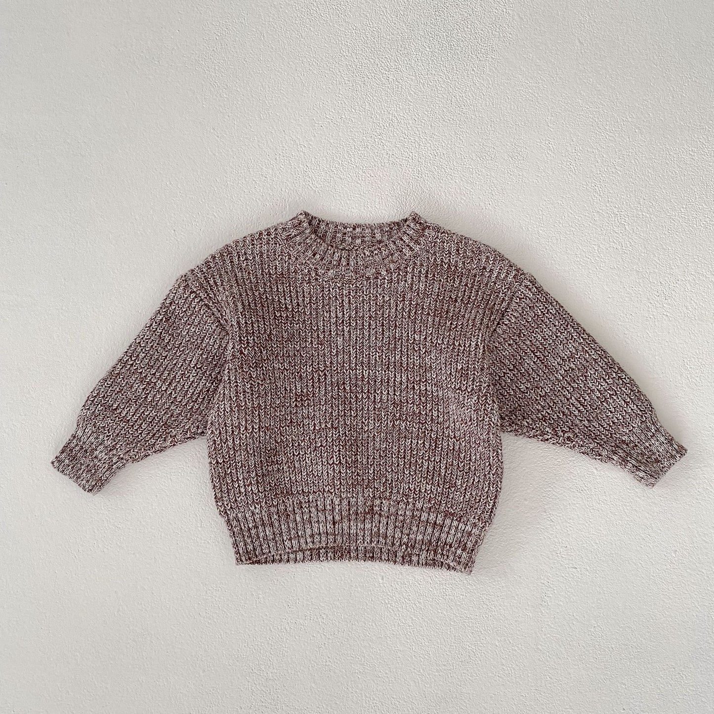 Ball Knitted Pullover Set