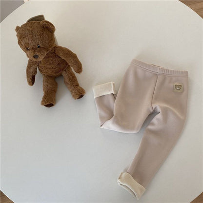 Wool Lined Fleece Leggins