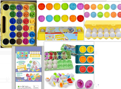 Educational Montessori Fun Play Eggs