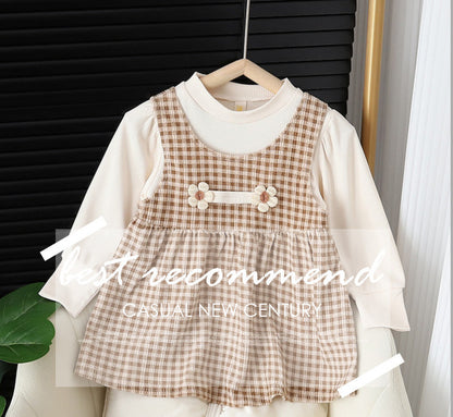 Chequered Frail Dress