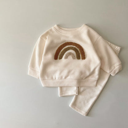 Embroidery Autumn Tracksuit