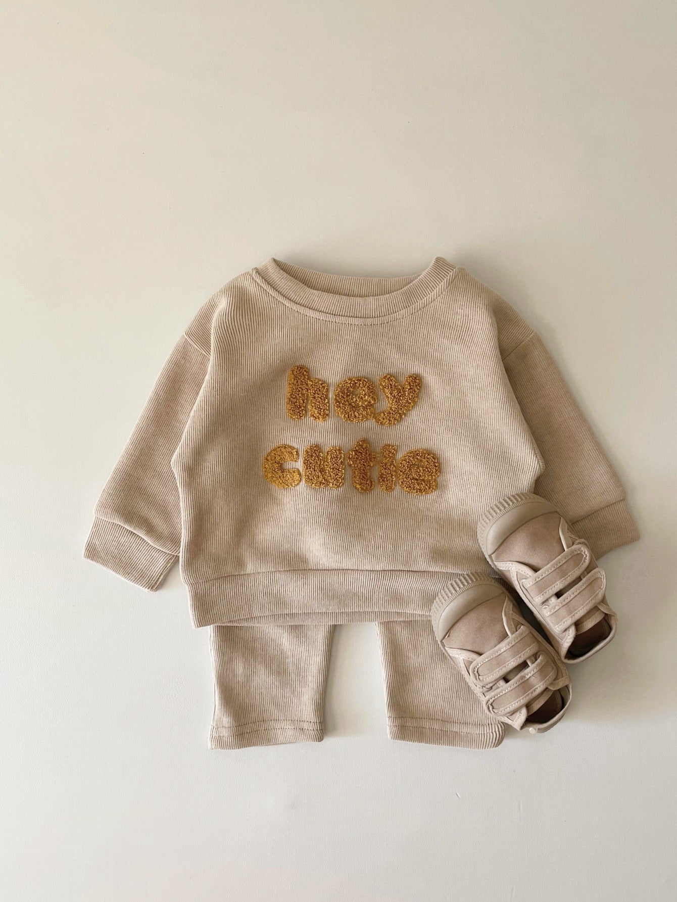 Embroidery Autumn Tracksuit