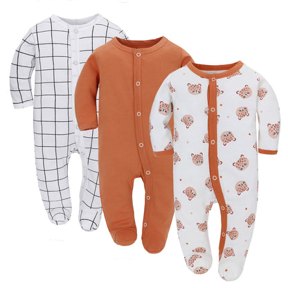 Cotton Baby Romper 3 Pack