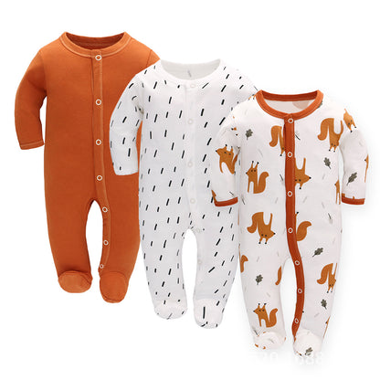 Cotton Baby Romper 3 Pack