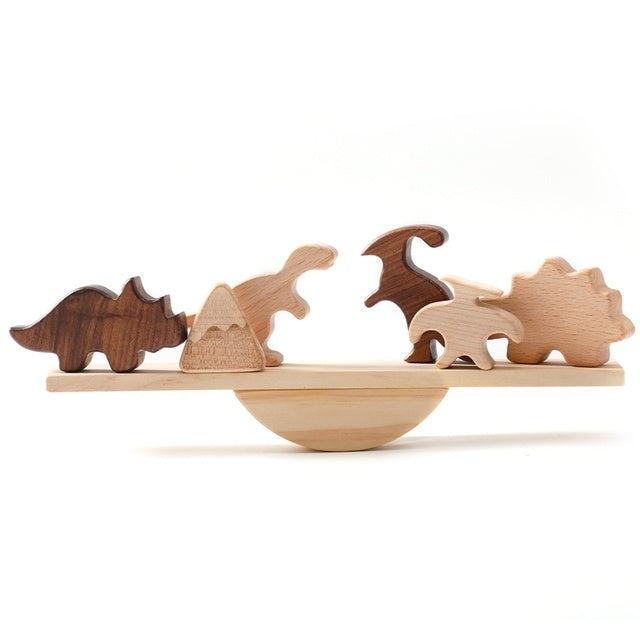 Educational Safari Stacking Wooden Toys