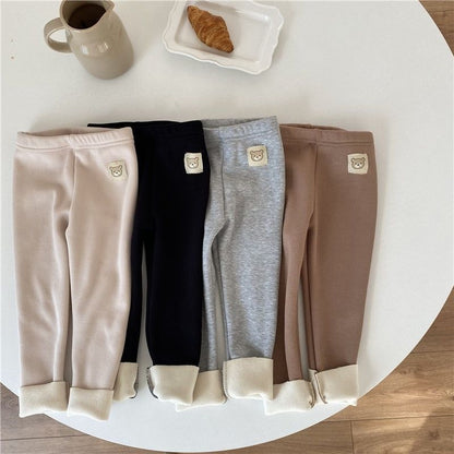 Wool Lined Fleece Leggins