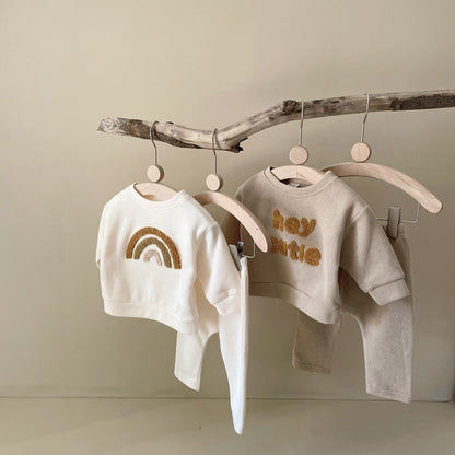 Embroidery Autumn Tracksuit